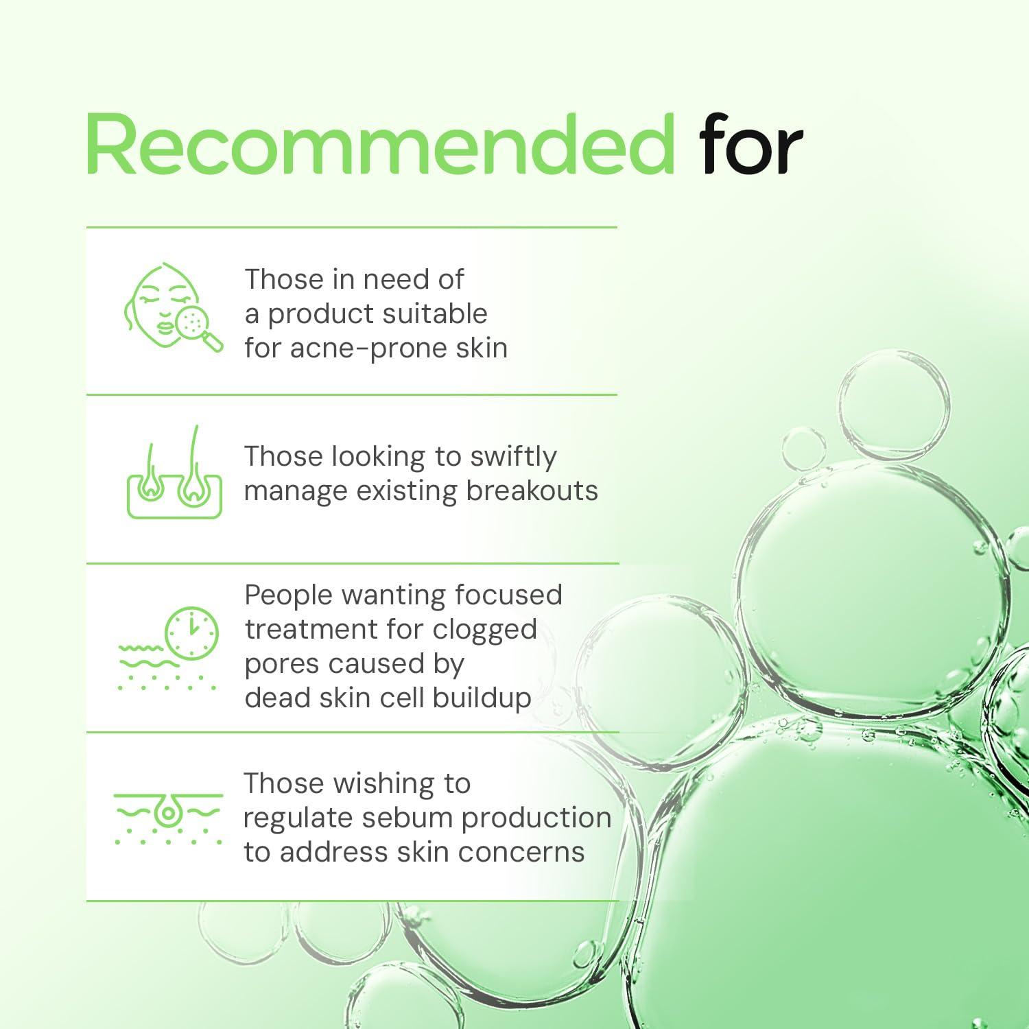 tHermoCEUTICAL tHermoCEUTICAL DeAC Aciderm Solution - Acne Skin Care, Sebum & Dead Skin Cells Control, Pore Reduction, Acne Grade Down, Skin Trouble Treatment, Fast Absorbing 0.5 fl.oz