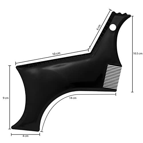 MAPPERZ MAPPERZ Beard Shaper Tool With Comb For Men | Home And Salon Use | Men Beard Accessories #Groom @Home. Stay Safe