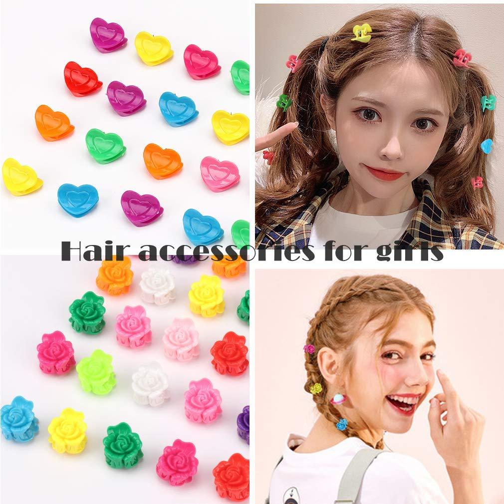 YISSION YISSION 200 Pcs Mini Hair Clips + 16 Pieces Fancy Rhinestone Bobby Pins