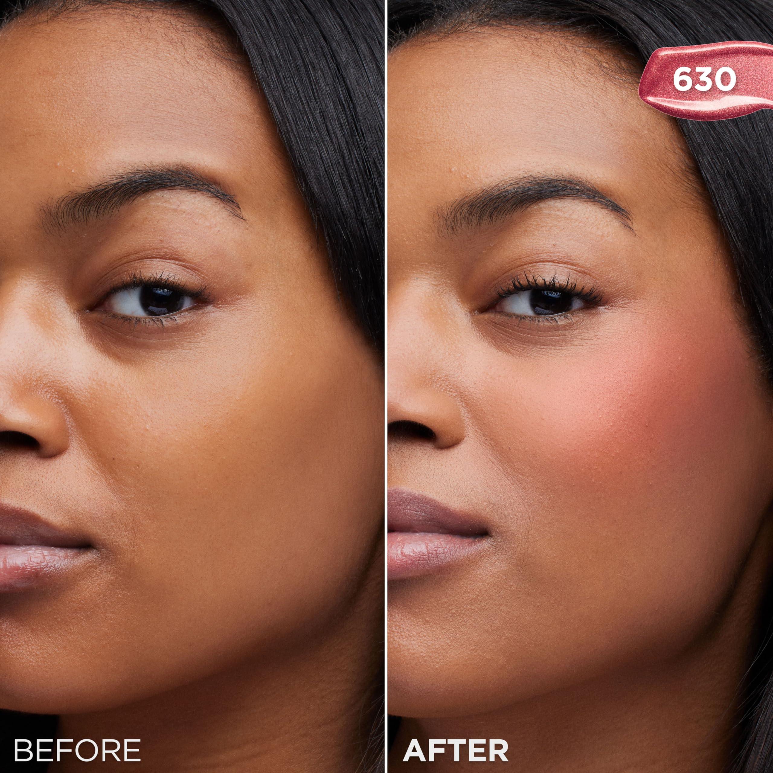 LOral Paris L\'Oreal Paris True Match Lumi Le Liquid Blush, Intense Lightweight Blush Formula With Liquid Pigments, Glowy True Rose, 0.33 Fl Oz