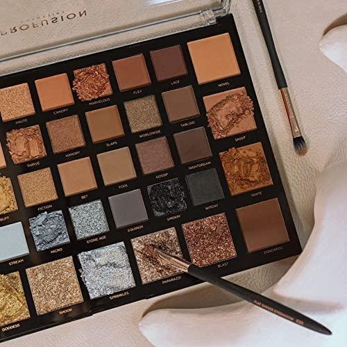 Profusion Cosmetics Profusion Cosmetics Moonstone 42 Shade Palette Matte Satin Shimmer Metallic Nude Smoky Eyeshadow Pallete Beauty Cosmetics Highly Pigment Powder Long Lasting Blendable
