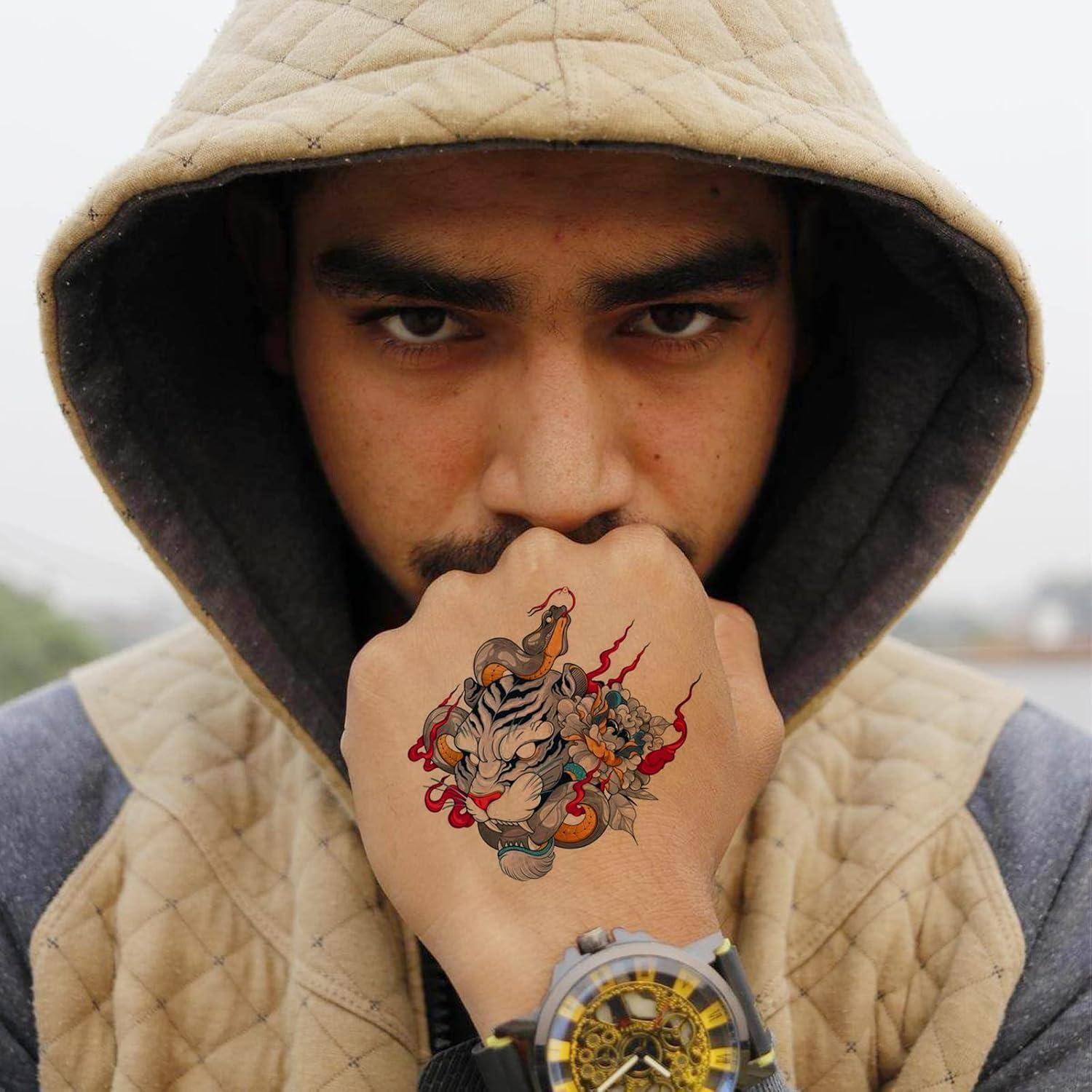 MECOLOUR Printable Temporary Tattoo Paper for Laser/Inkjet Printer - 8.5\"X11\" DIY Personalized Image Transfer Sheet for skin (White-25 Sets)