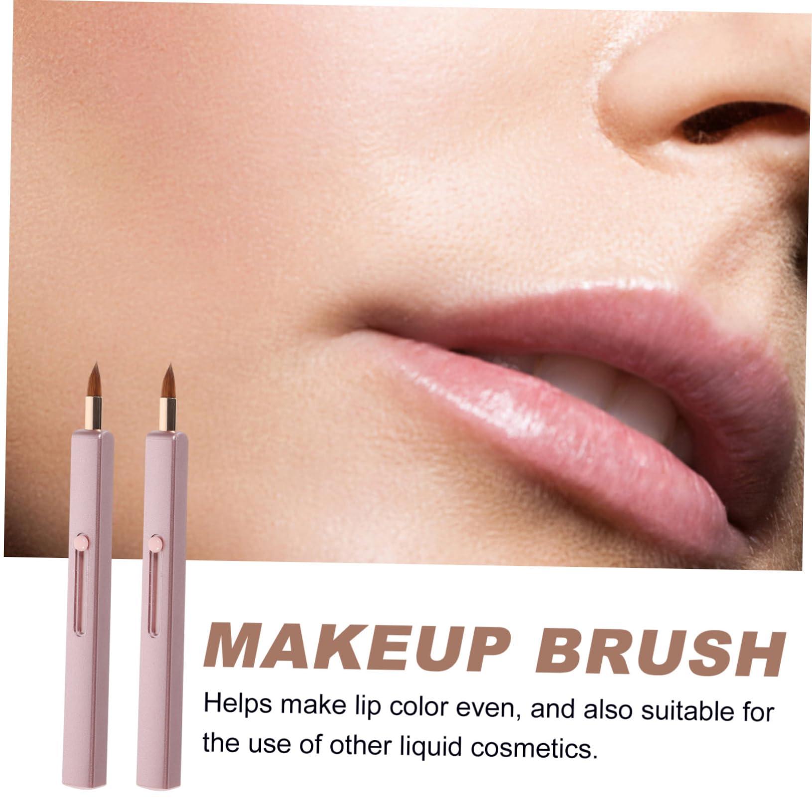 Baluue Baluue Concealer Brush Wand Lip Brush for Women Retractable Lip Makeup Tool for Lipstick