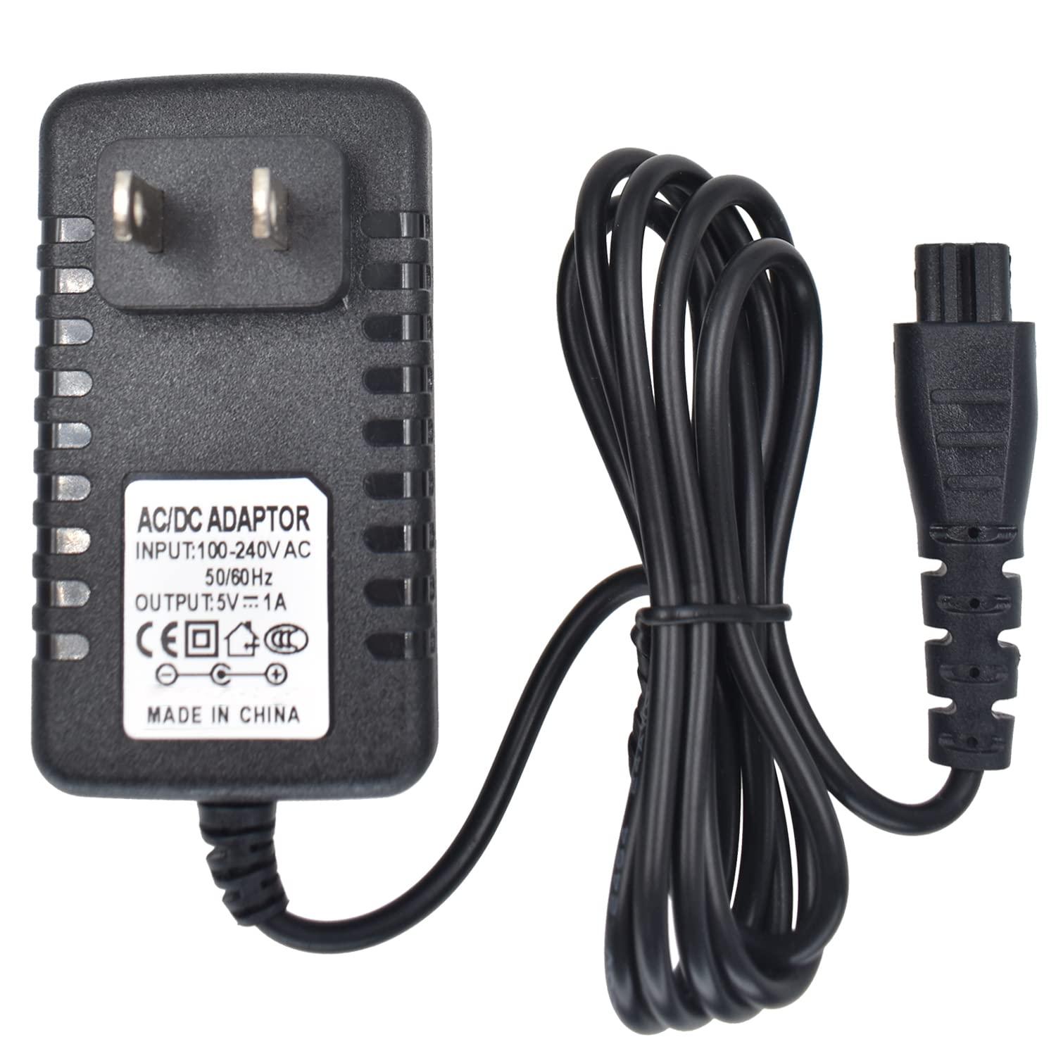 BOEEA Replacement Charger for Remington HC4250 HC5870 PF7500 PF7600 PG6250 PG6255 PG6170 PG6171 XR7000 XF8550 XF8700 XR1400 XR1430 HC5950 Shaver Charger Cord 5V