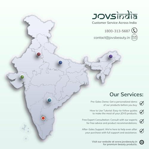 JOVS JOVS Laser Hair Removal, [24J Energy] IPL Hair Removal for Women and Men, 37F Painless Sapphire Ice-Cooling Tech, 6 Modes for Whole Body Hair Removal Device, 2 in 1 Skin Rejuvenation, 330 Rotation