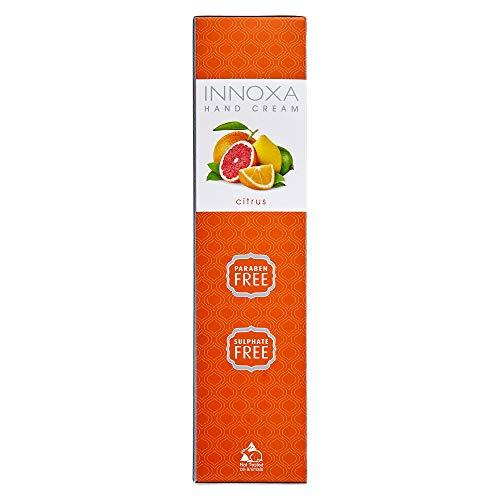 Innoxa Innoxa Hand Cream Citrus Lightly-Scented Moisturising Paraben-Free Skin Lotion 100ml