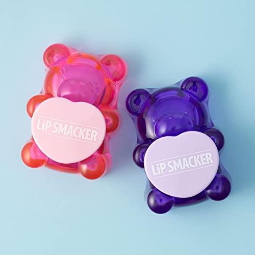Lip Smacker Lip Smacker BFF Sugar Bear Lip Balm Duo- Pink & Purple Luv U Straw-Beary Much! / Grapeful-4-U!