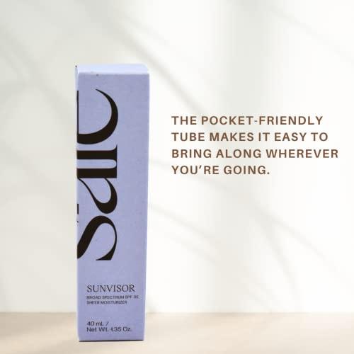 Saie Saie Sunvisor Broad Spectrum SPF 35 Sheer Moisturizer 1.35 oz
