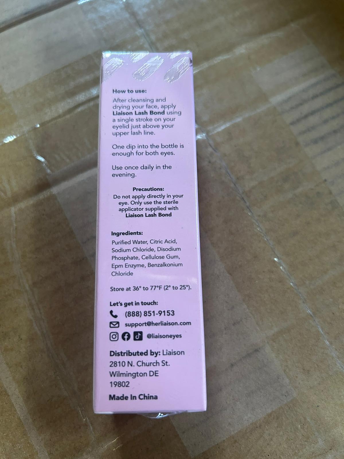 Liaison Liaison Lash Bond Eyelash Growth Serum and Liaison Brow Bond Eyebrow Growth Serum