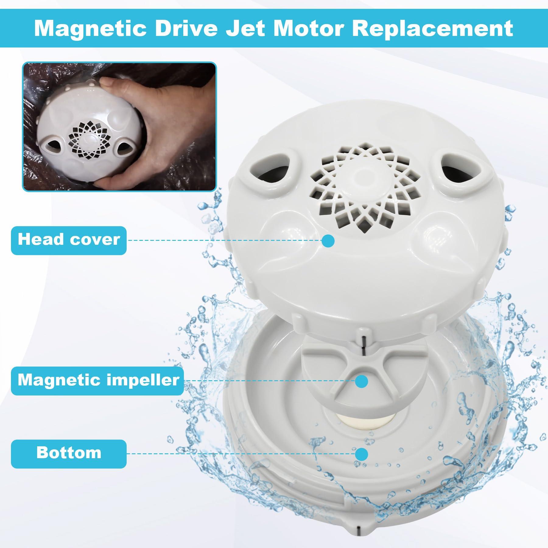 showingo showingo Magnetic Jet Head Cover Spa Disposable Liner Pedicure Chairs Replacement for Lexor Pedicure Spa Chairs for The 3 Dot Wet-end Set