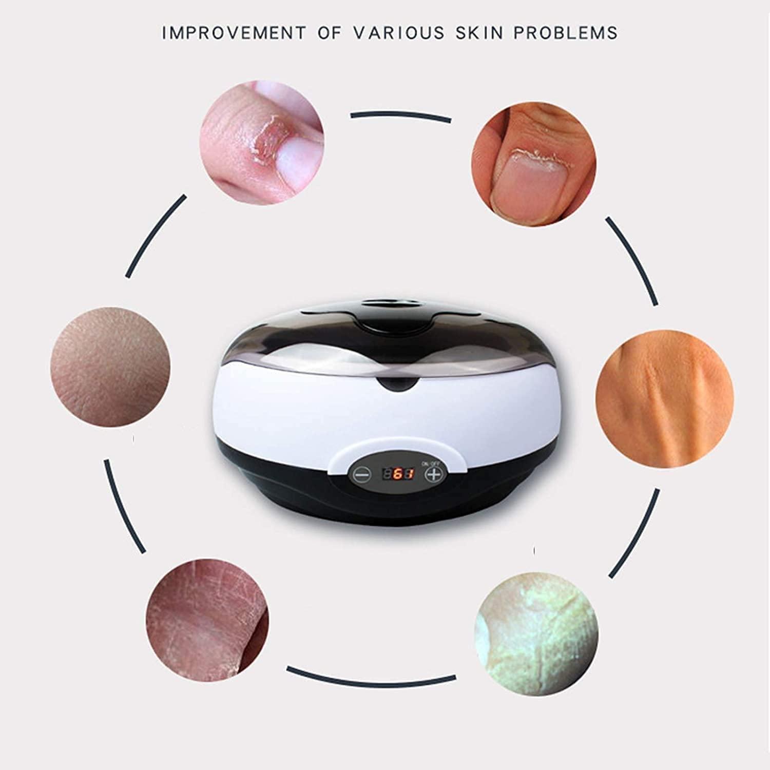 KouRy KouRy Paraffin Wax Machine for Hand and Feet,Wax Paraffin Bath Wax Warmer Quick Heating,Moisturizing Smooth Skin,2800ML Paraffin Wax Pot