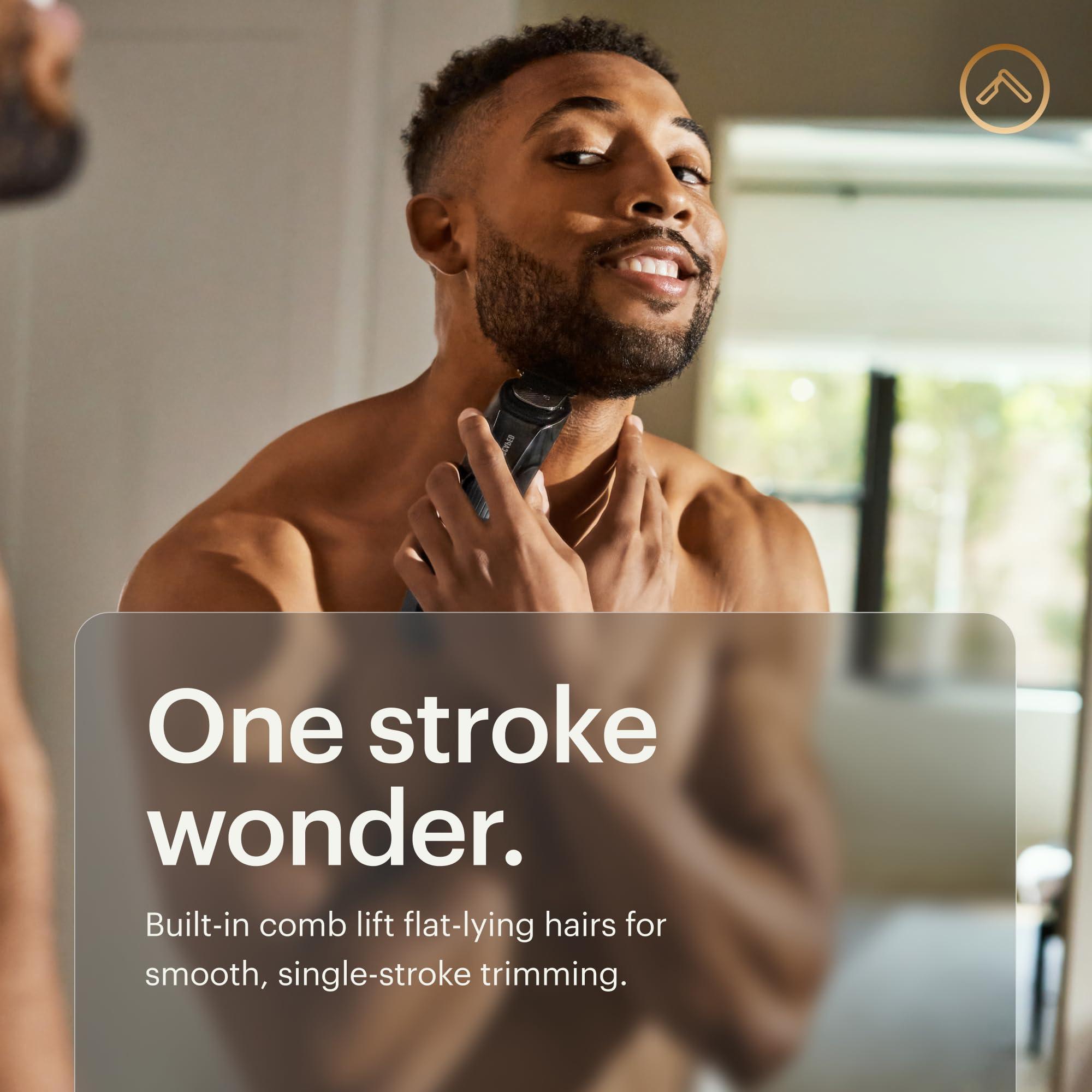 MANSCAPED MANSCAPED The Beard & Body Bundle Contains: The Beard Hedger Premium Precision Trimmer & The Lawn Mower 4.0 Men's Waterproof Electric Groin & Body Hair Trimmer