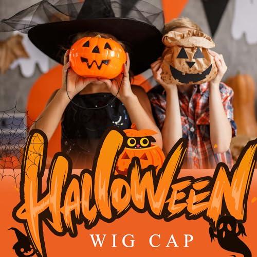 MORGLES MORGLES Wig Caps, 20pcs Stocking Stretchy Nylon Nude Wig Caps For Women Man-Light Brown