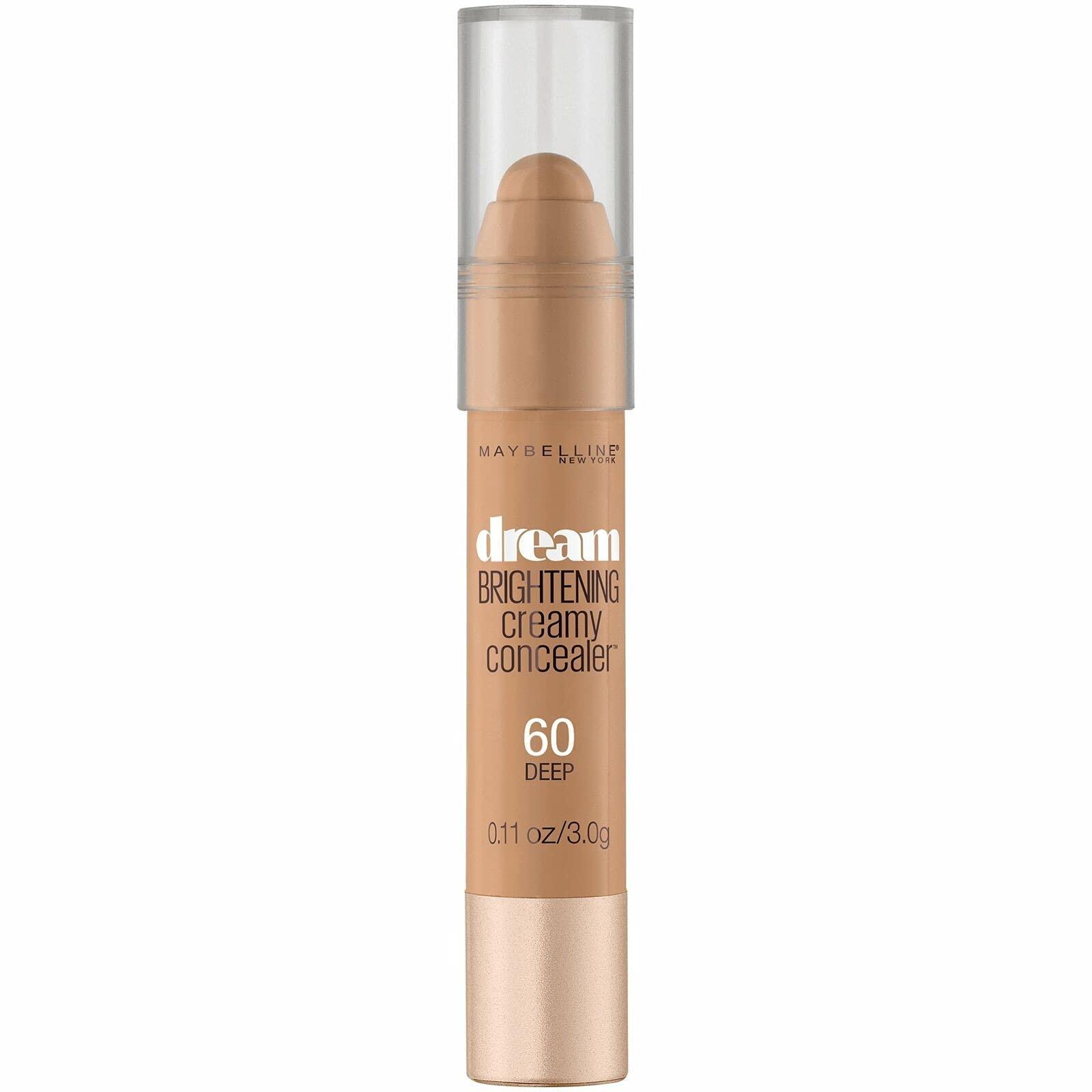 MAYBELLINE Maybelline New York Dream Brightening Creamy Concealer, Deep, 0.11 oz.