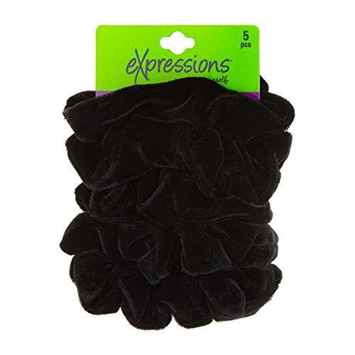 EXPRESSIONS Expressions 5PC VELVET TWISTERS Black