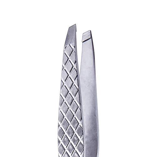 REVLON Revlon Eyebrow Hair Removal Tweezer, Men\'s Series, High Precision Tweezers for Men, 60% Larger Grip, Stainless Steel (Pack of 1)