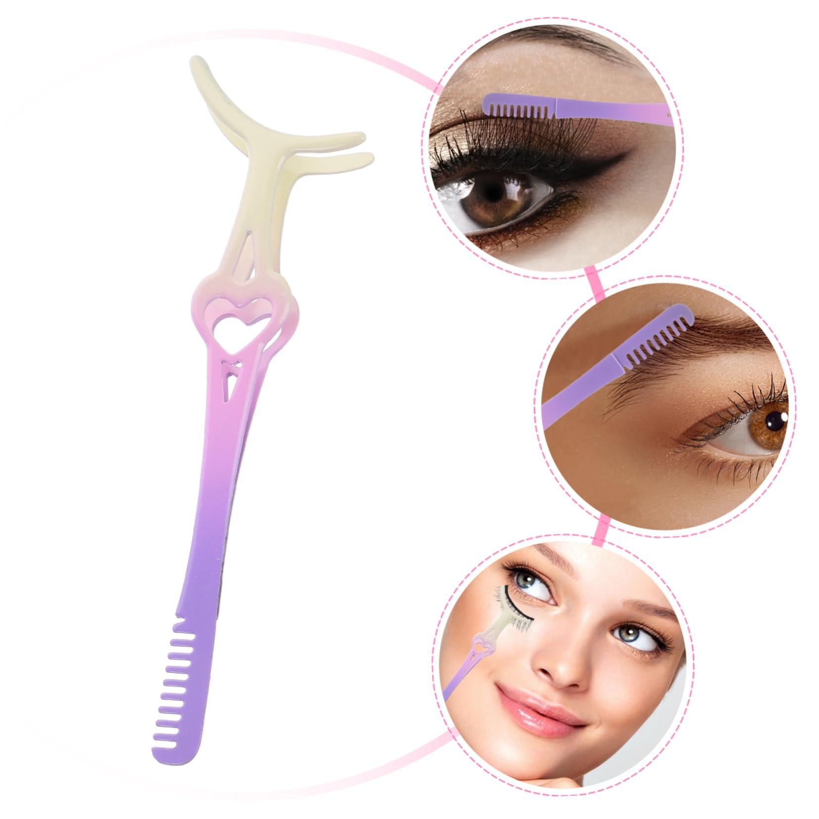 CRILSTYLEO CRILSTYLEO False Eyelash Auxiliary Eye Lash Tweezers Eyelash Clamp Lash Applicator Tool Eyelash Tweezers Lash Tool Eyelash Applicator Lash Clamp Tweezers Beauty Tools Stainless Steel