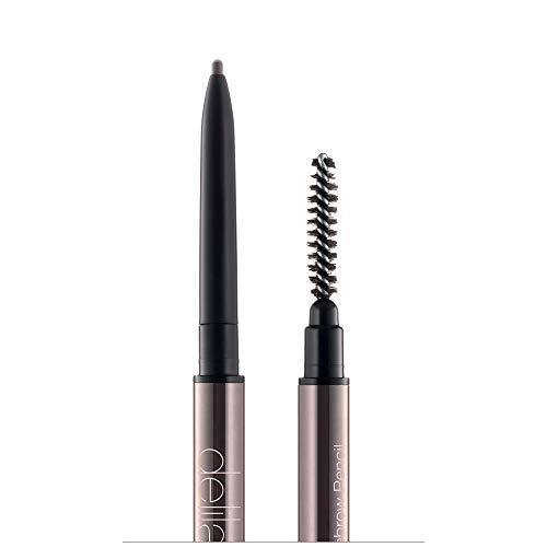 Delilah delilah - Retractable Eye Brow Pencil with Brush - Sable - Long-Lasting Defined Brows - Slim Shaped - All Day Wear - Vegan - Paraben Free - 0.002 Oz