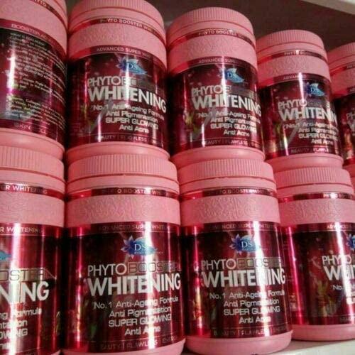 QGS QGS Phyto Booster Whitening Anti-Aging Formula - Advanced Collagen for All Skin Tones, 120ml Powder