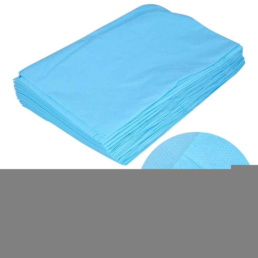 Semme 10 Pcs 180 * 80cm Non-Woven Disposable Bed Sheet Massage Beauty Cover (Blue)