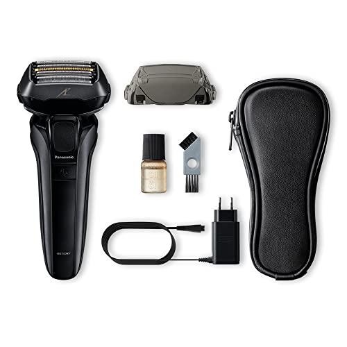 Panasonic Panasonic ES-LV6U Series 900 Premium Wet/Dry Electric Shaver 5-Way Shaving Head with Linear Motor, Black