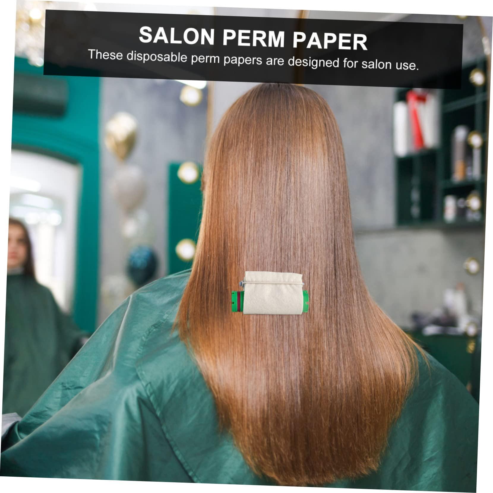 TOVINANNA TOVINANNA Hair Rollers Curling s Cotton Coils Kit 12 Perm Papers for Hair Perm Rods Heat Resistant Damage