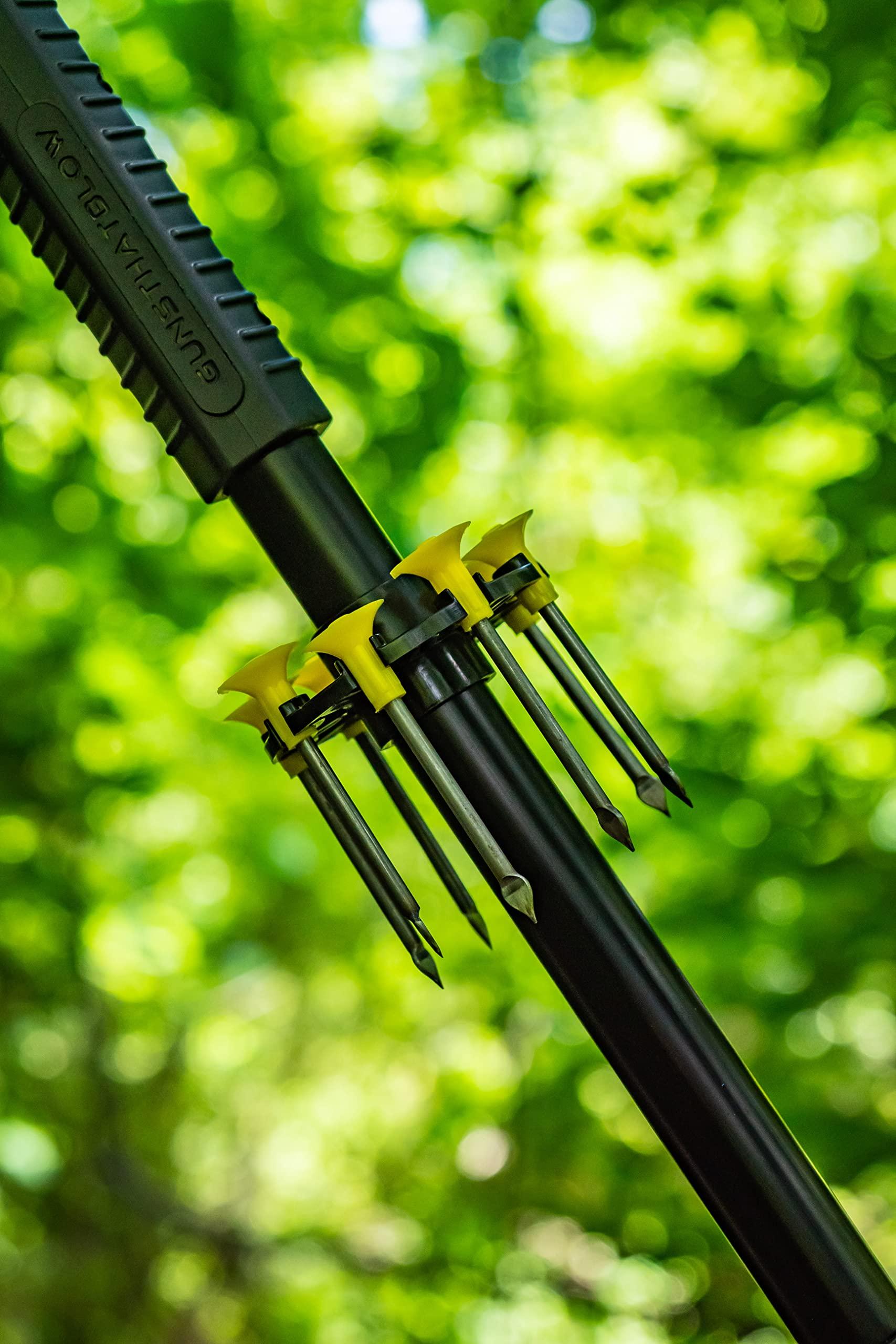 Black Rhino Blowguns Kayos 2 Professional .625 Blowgun 4 Foot Long 1 Piece Black Anodize (Anodize Black)