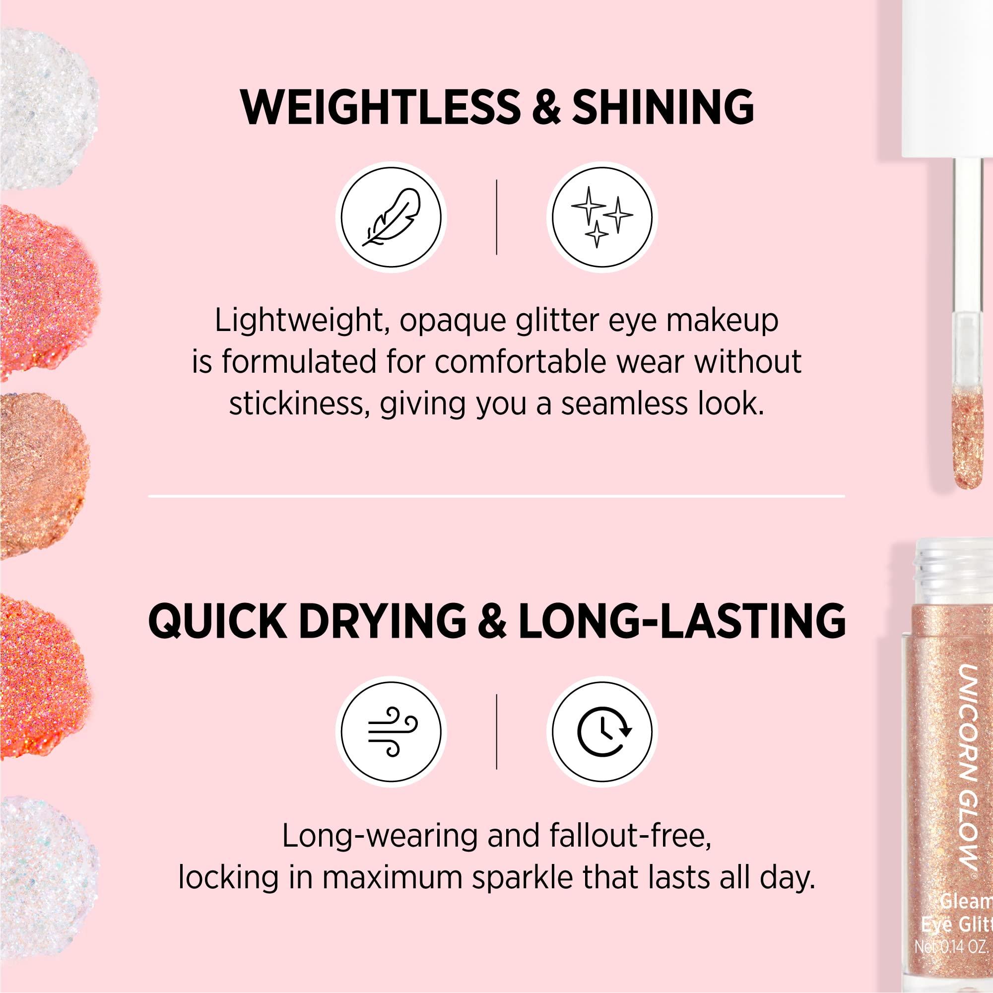 UNICORN GLOW UNICORN GLOW Gleam Eye Glitter 03 Ring, 0.14 oz. / 4 g