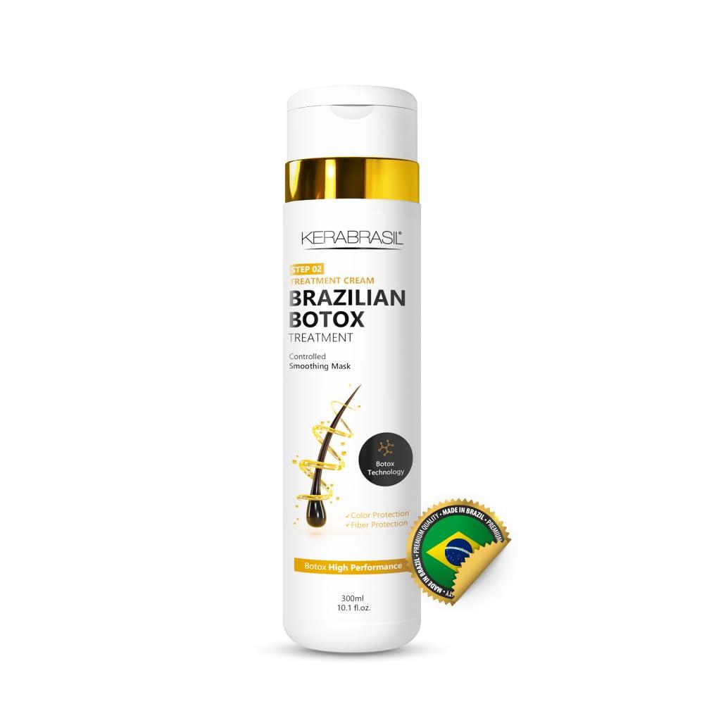 Kerabrasil Kerabrasil Brazilian Keratin Treatment - Deep Repair & Strengthening for Damaged, Frizzy Hair | Smooth & Manageable Locks | Gentle Cleansing, Perfect for Chemically-Treated Hair (Conditioner)