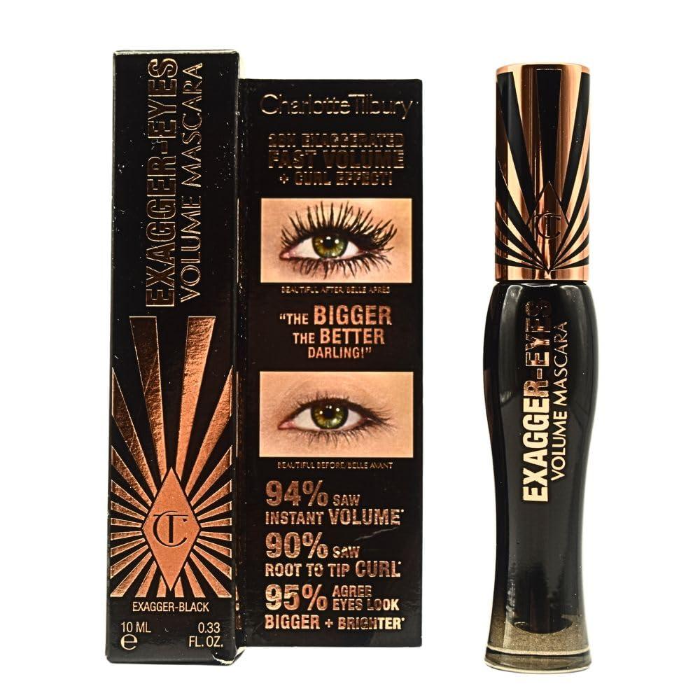 CHARLOTTE TILBURY Charlotte Tilbury Exagger-Eyes Volume Mascara - Exagger-Black (Black) - 0.33 fl oz / 10 mL