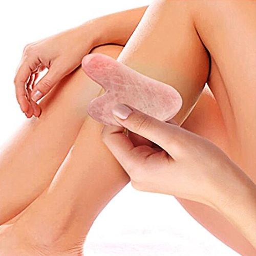 fengshuisale Feng Shui GuaSha Scraping Massage Tool,Kinglead Handmade Natural Stone Body Gua Sha Board For SPA Acupuncture Therapy W3417