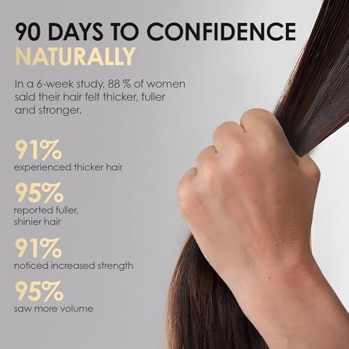 ThickTails ThickTails Stimulating Hair Growth Shampoo for Women | Sulphate-Free Caffeine & Biotin Formula | Encourages Fuller-Looking Hair | Supports Scalp Health | Colour-Safe & Hydrating
