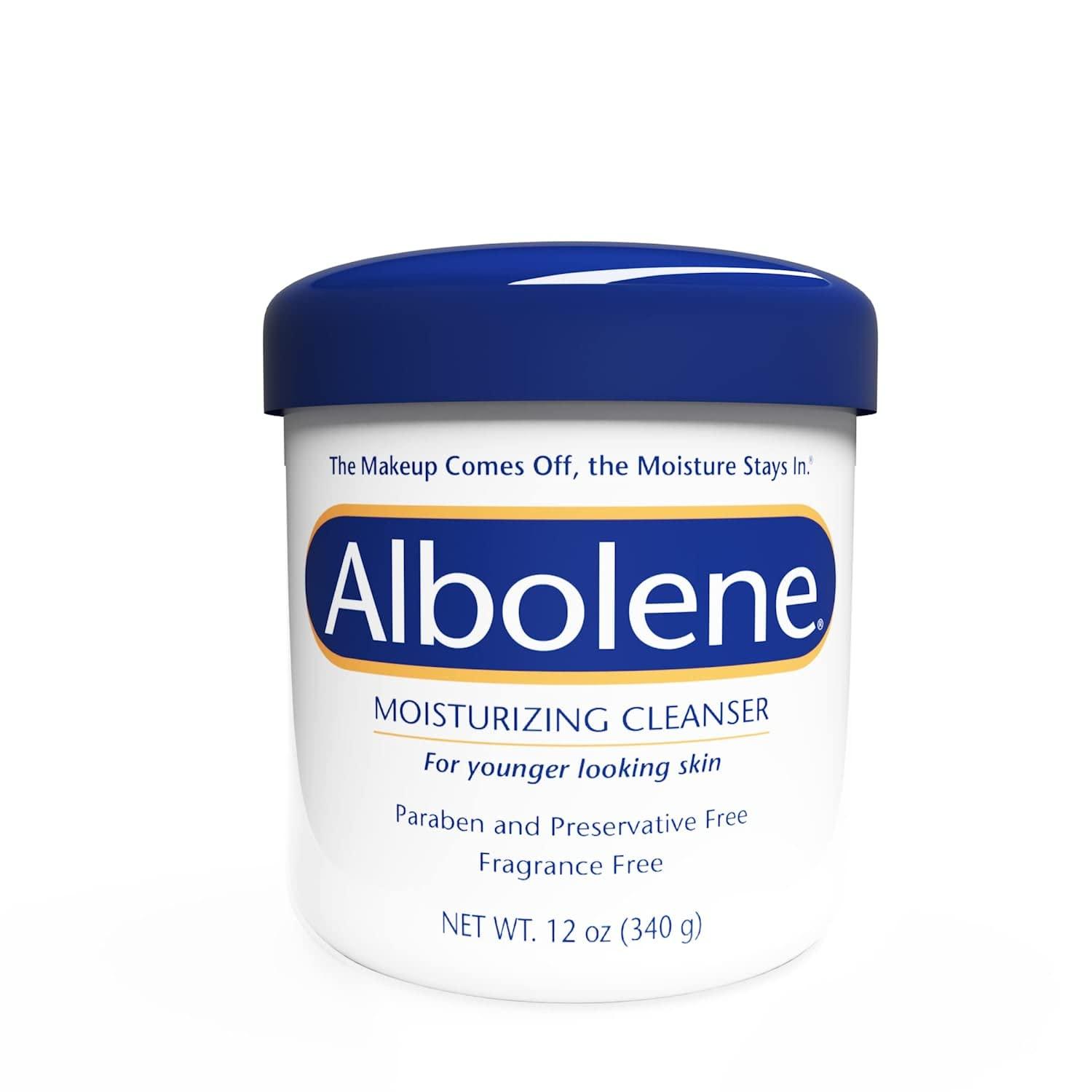 DSE DSE Albolene Moisturizing Cleanser, Unscented, 12 Fluid Ounce