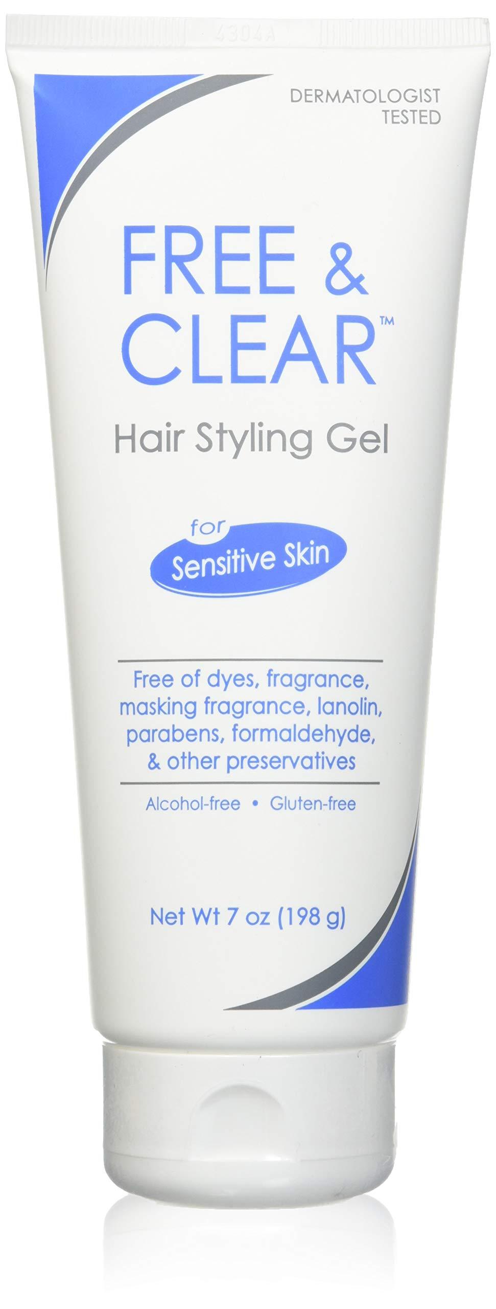 Free & Clear Free & Clear Hair Styling Gel 7 oz (Pack of 3)
