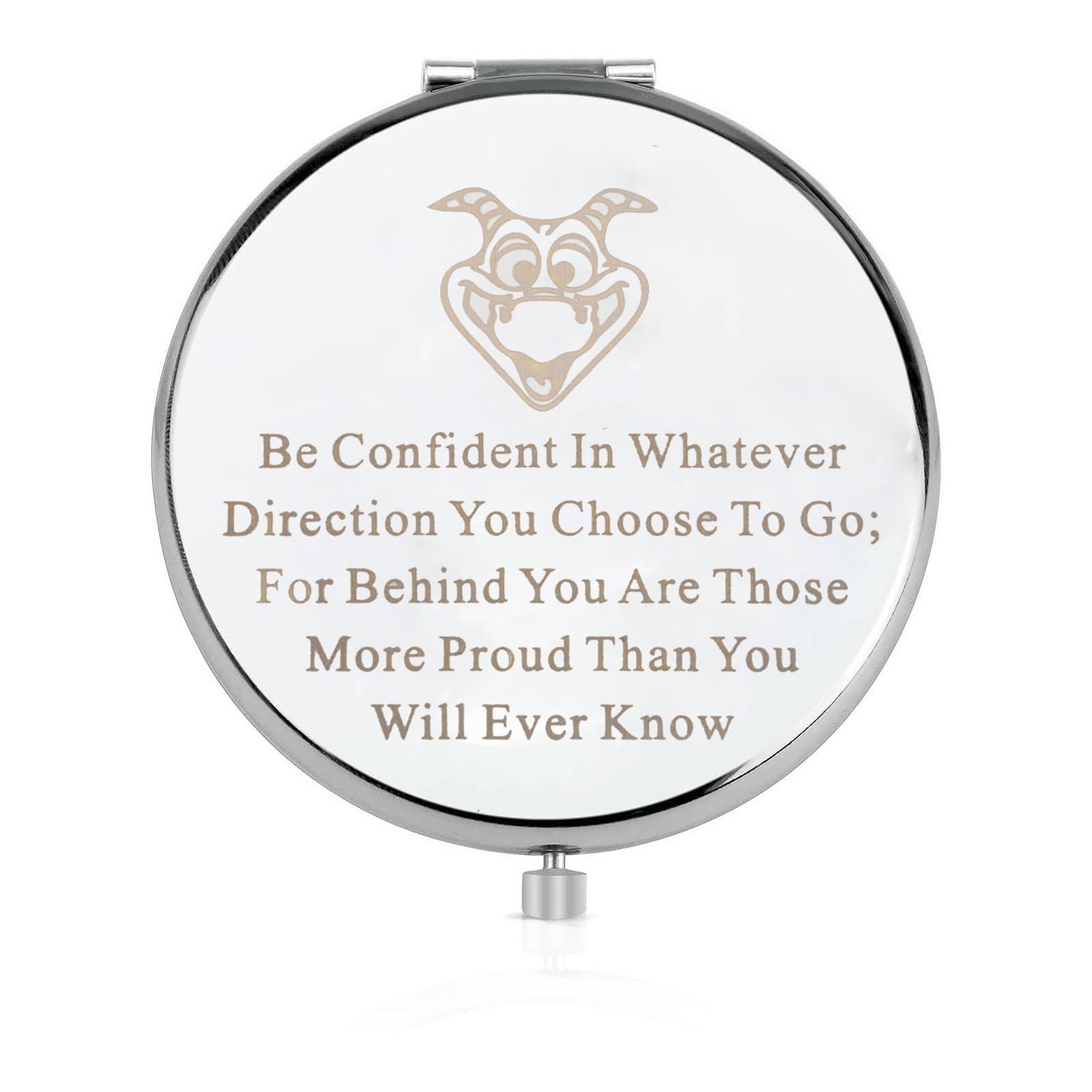 LQRI LQRI Cartoon Makeup Mirror Purple Dragon Gift Lover Merchandise Purple Dragon Fan Gift