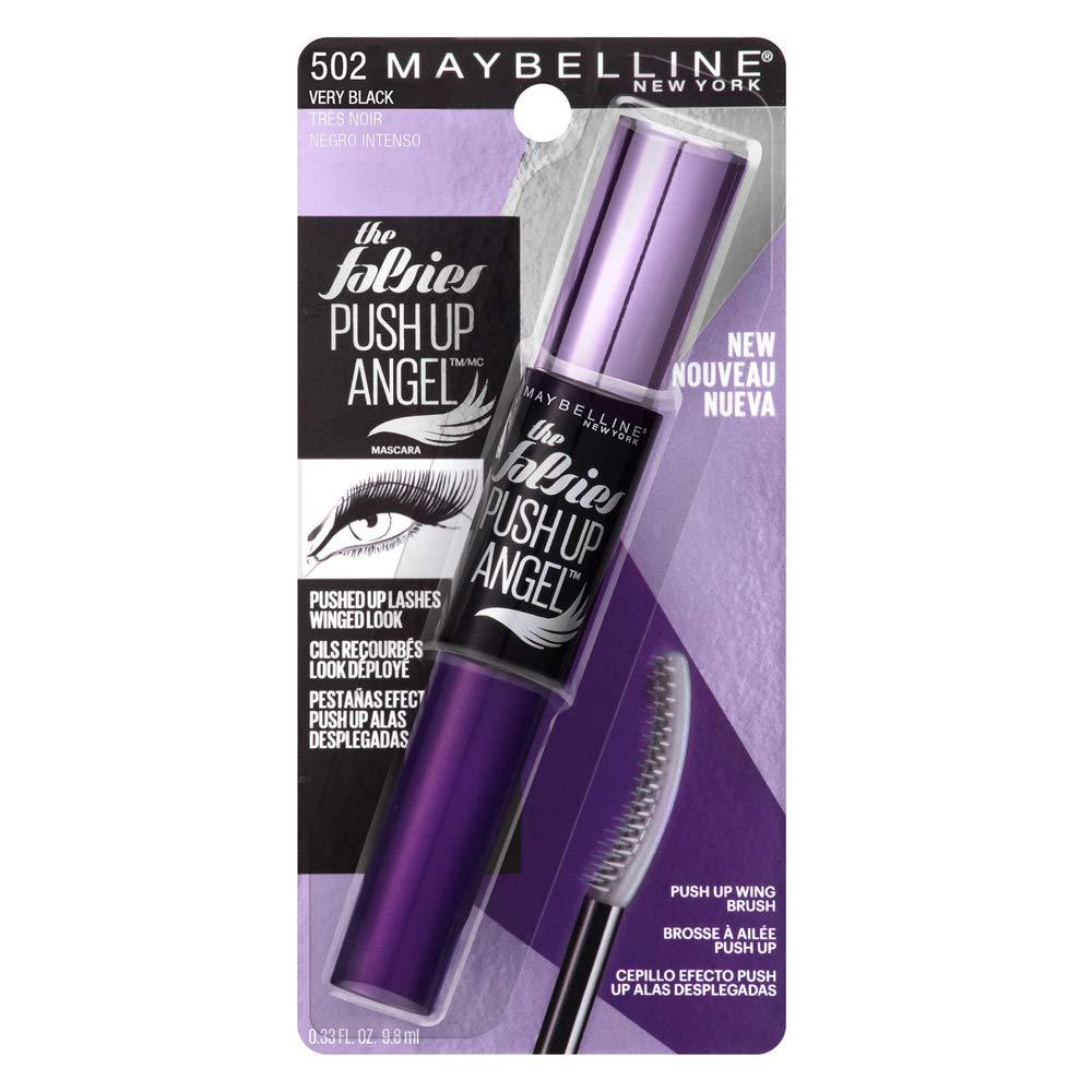 Maybelline New York Maybelline New York The Falsies Push Up Angel Washable Mascara, Very Black, 0.33 fl. oz.