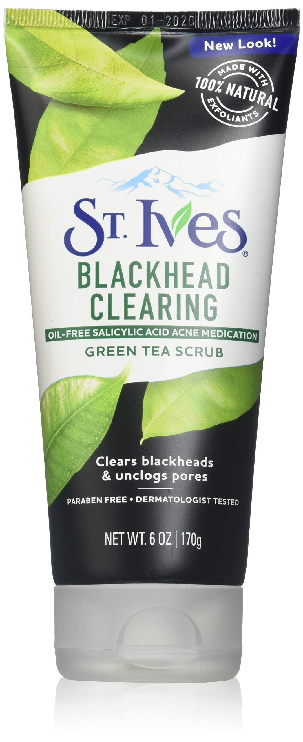 St. Ives St. Ives Blackhead Clearing Face Scrub Green Tea 6 oz(Pack of 3)