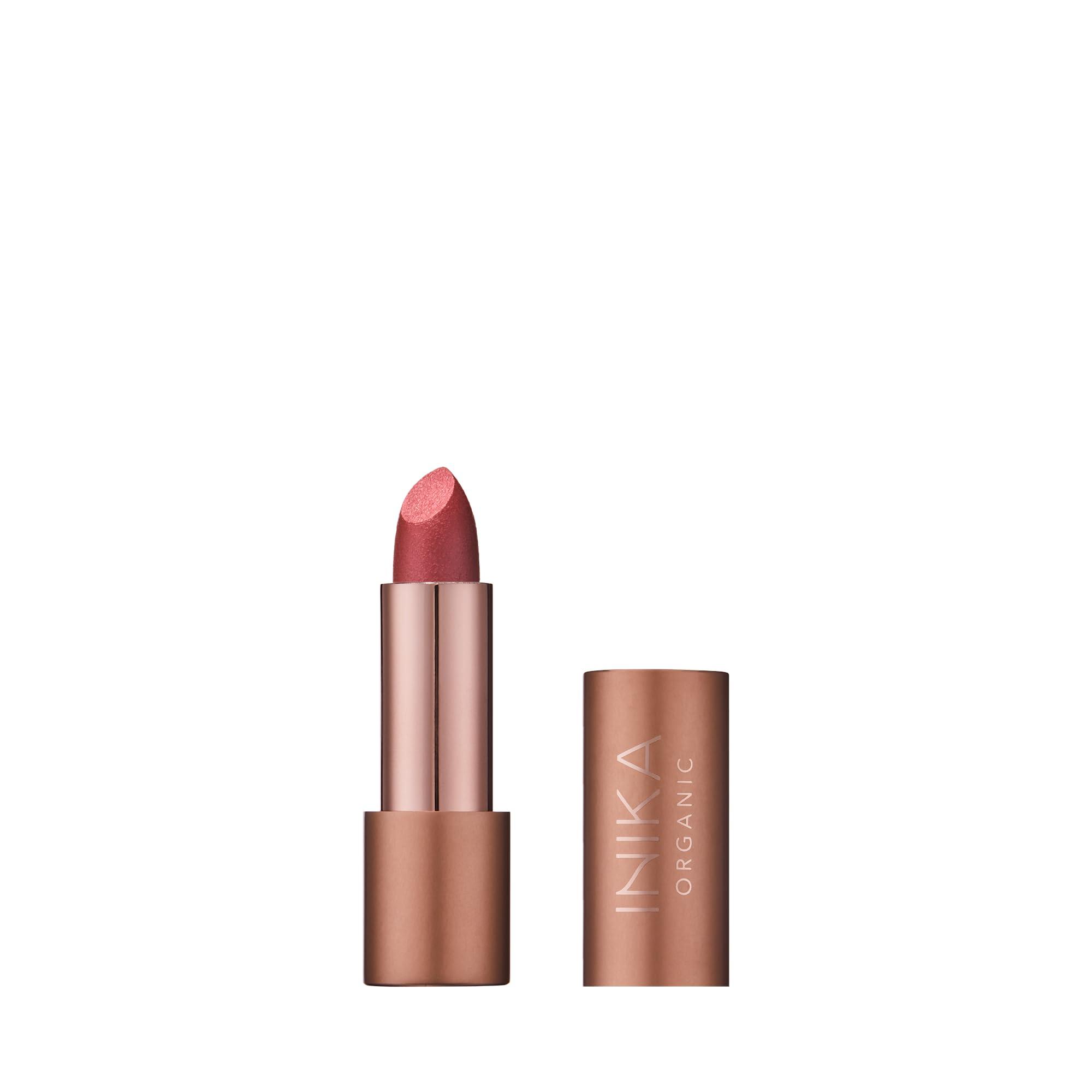 INIKA INIKA Organic Lipstick | Non-Toxic, Vegan and Cruelty-Free Makeup Enriched with Jojoba Oil, Moisturizing Shea Butter and Long-Lasting Pigment | Auburn
