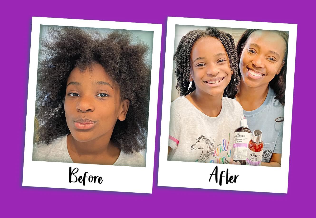 CURLSMITH CURLSMITH – Core Strength Shampoo, Gentle Protein-Rich for Frequent Use (32 fl oz)