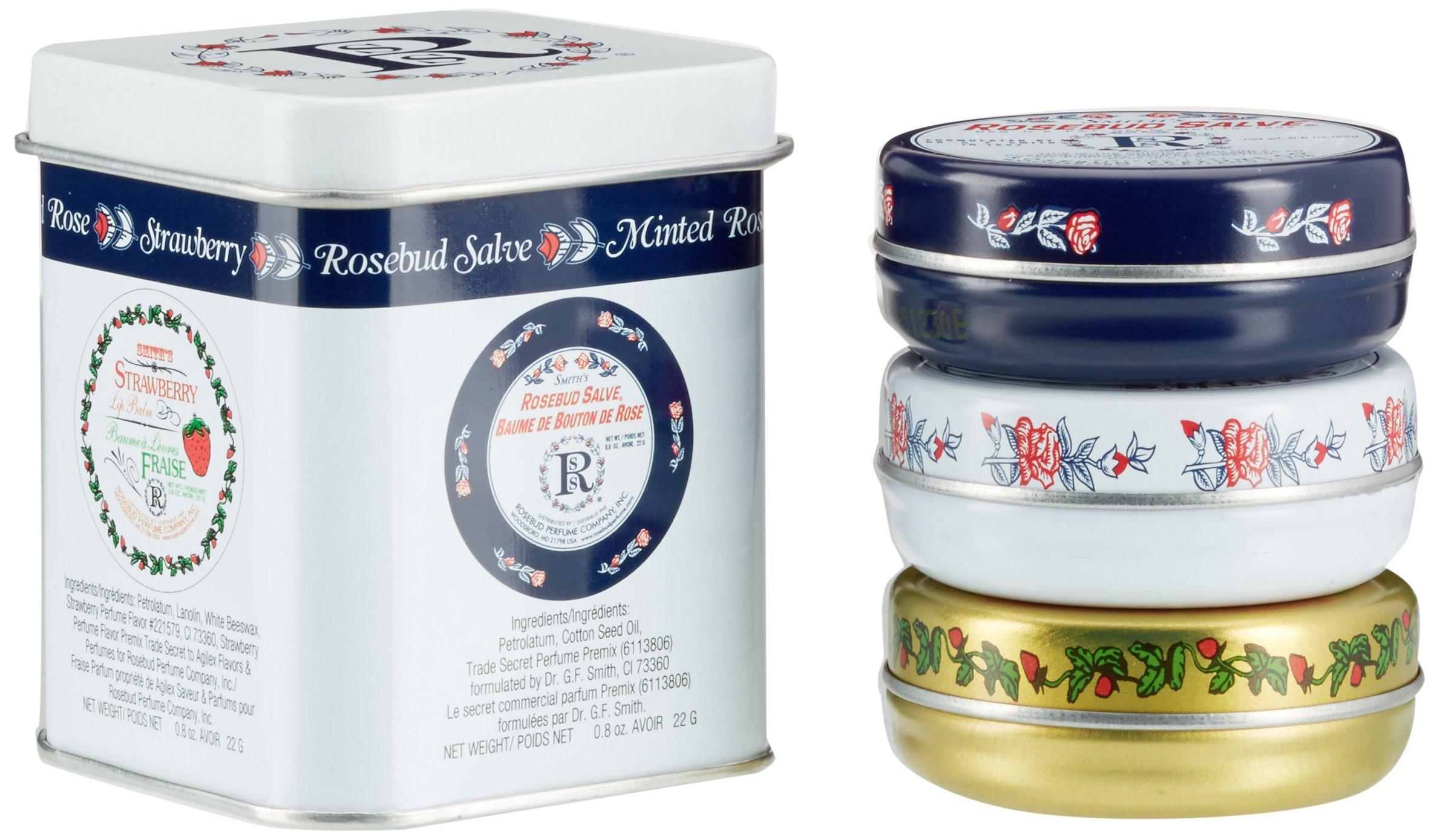 Rosebud Rosebud Three Lavish Layers Lip Balm, 0.8 Ounce