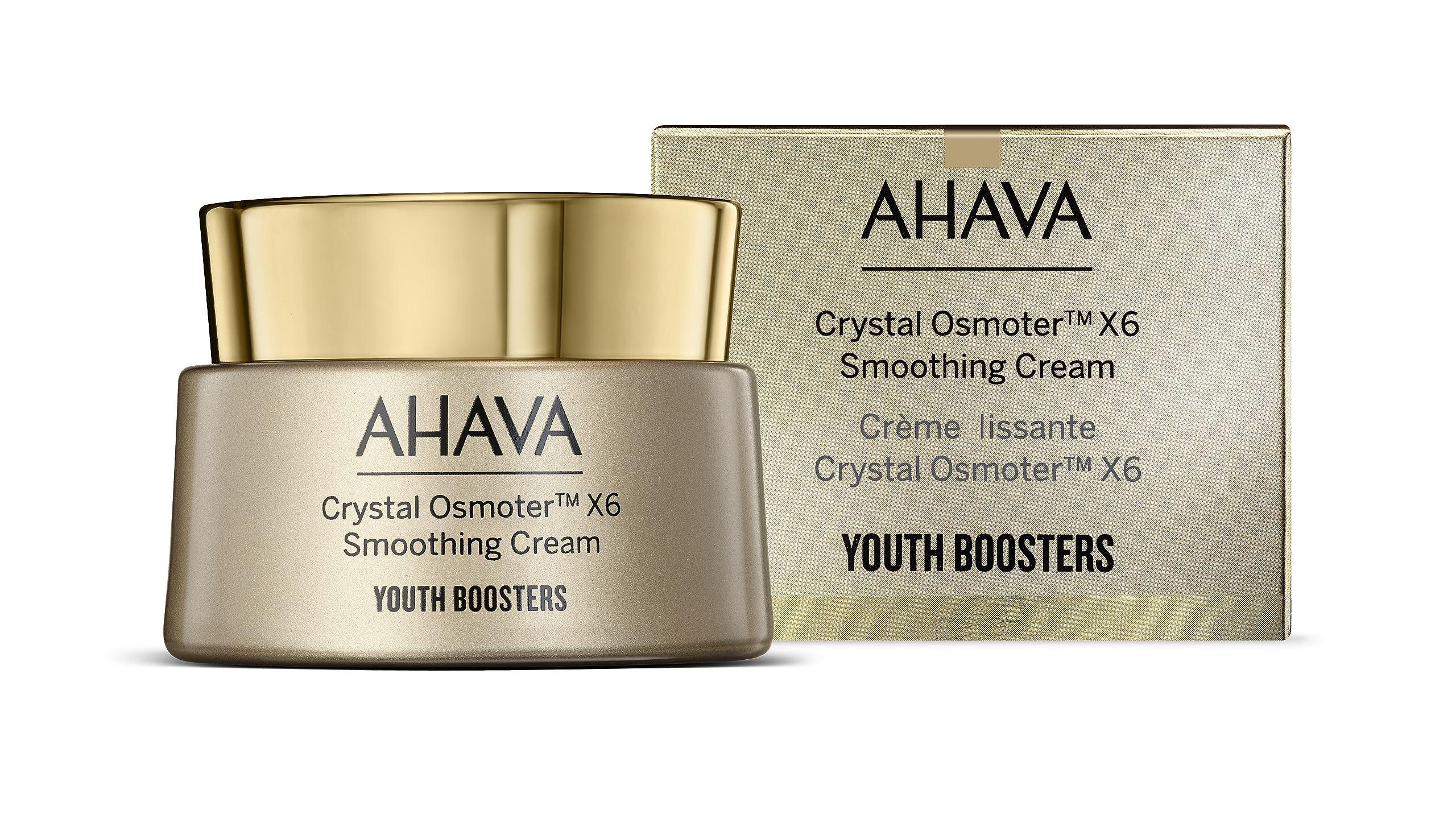 AHAVA AHAVA Osmoter Concentrate Smoothing Cream - Rich Gel-Cream to Boost Skins Youthfulness & Texture, Improves Elasticity & Radiance, Easy Absorption with Exclusive Osmoter X6, & Jojoba Oil, 1.7 Fl.Oz