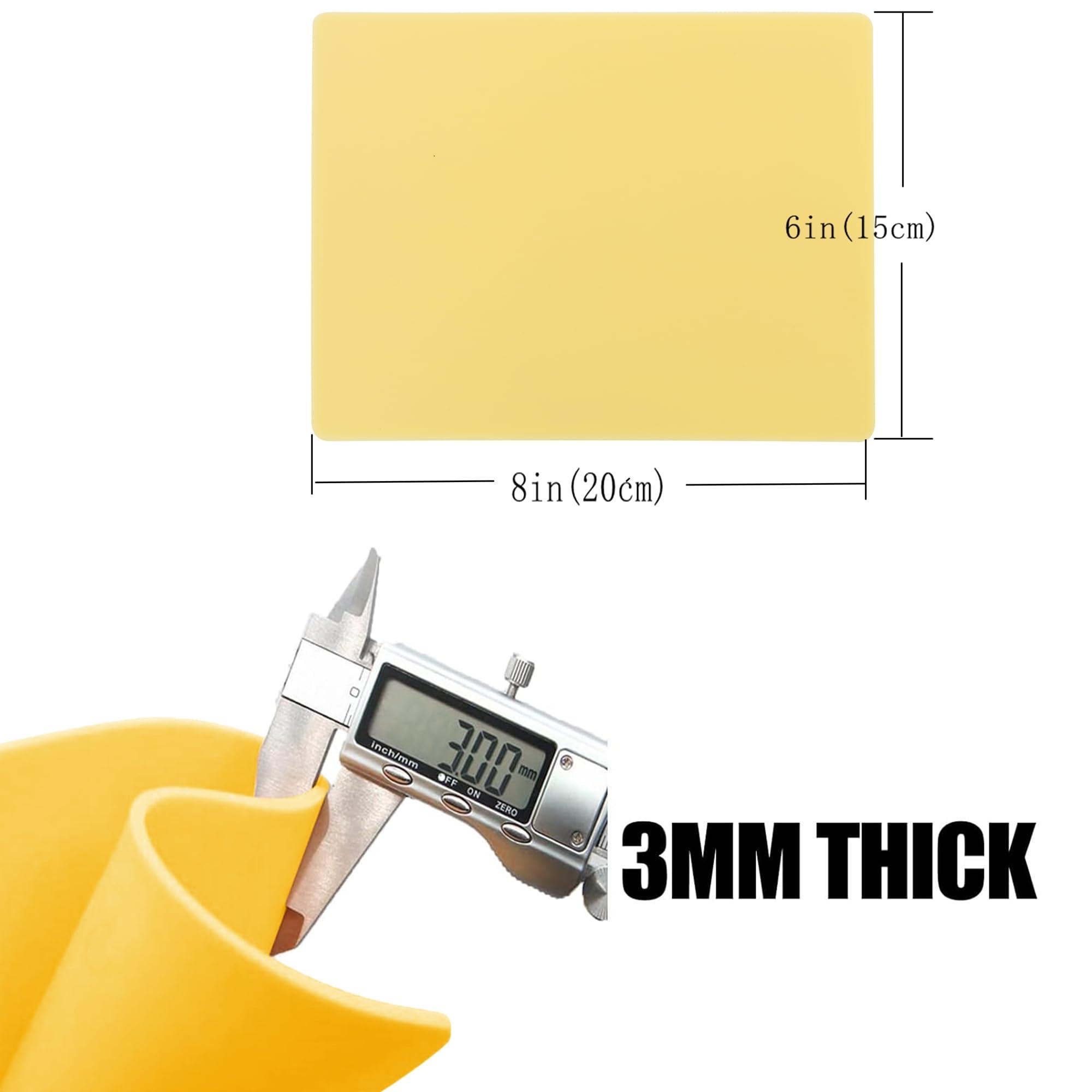 new star tattoo 12Pcs Tattoo Practice Skin 3MM,New Star Tattoo 86 in Soft Fake Skin Blank Tattoo Practice Skin Double Sides Fake Skin Tattoo for Beginners and Tattoo Artists Tattoo Supplies