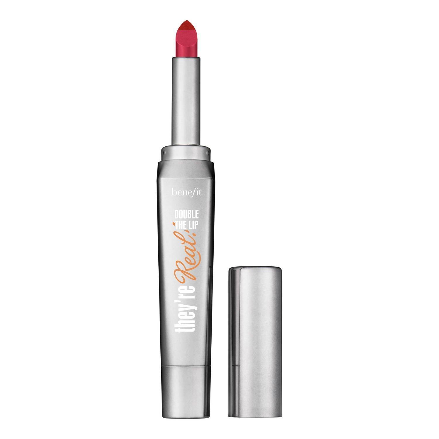 Benefit Benefit They're Real! Double The Lip Lipstick & Liner in One Revved Up Red