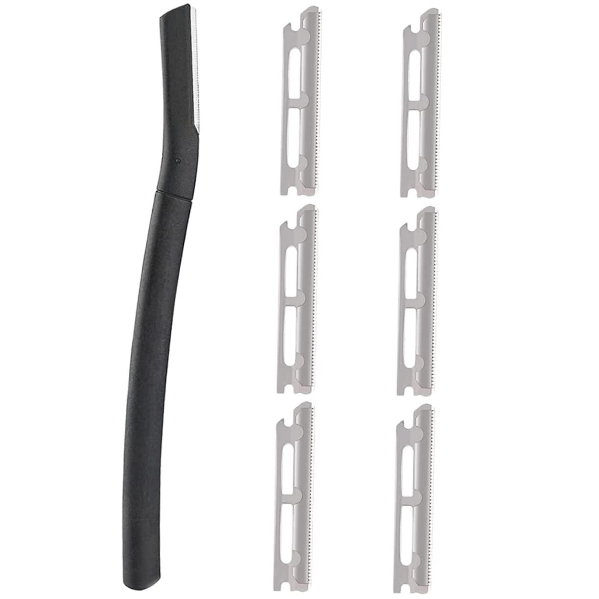 minkissy minkissy 2 Sets Essential Grooming Kit Eyebrow Razor Trimmer for Men Precision Shaving Tool with Storage