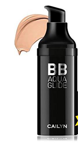 CAILYN CAILYN BB Aqua Glide Cream skin-perfector & Aviva Beauty Nail Shiner Set, 04 Nutmeg