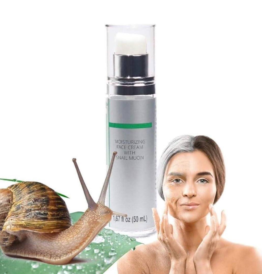 GPC GREEN PHARM COSMETIC 99.25% Korean Skin Care Snail Mucin Moisturizer Cream - Snail Mucin Essence Night cream-Face Serum | K Beauty Collagen Cream for Glass Skin