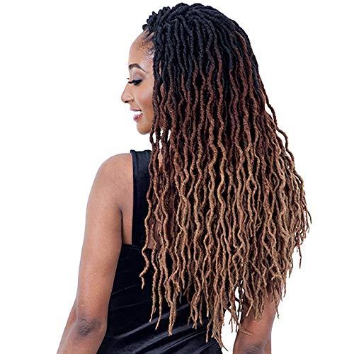 FREETRESS BRAIDS 2X WAVY GYPSY LOC 18" (2 Dark Brown) - FreeTress Synthetic Crochet Pre-Looped Braid