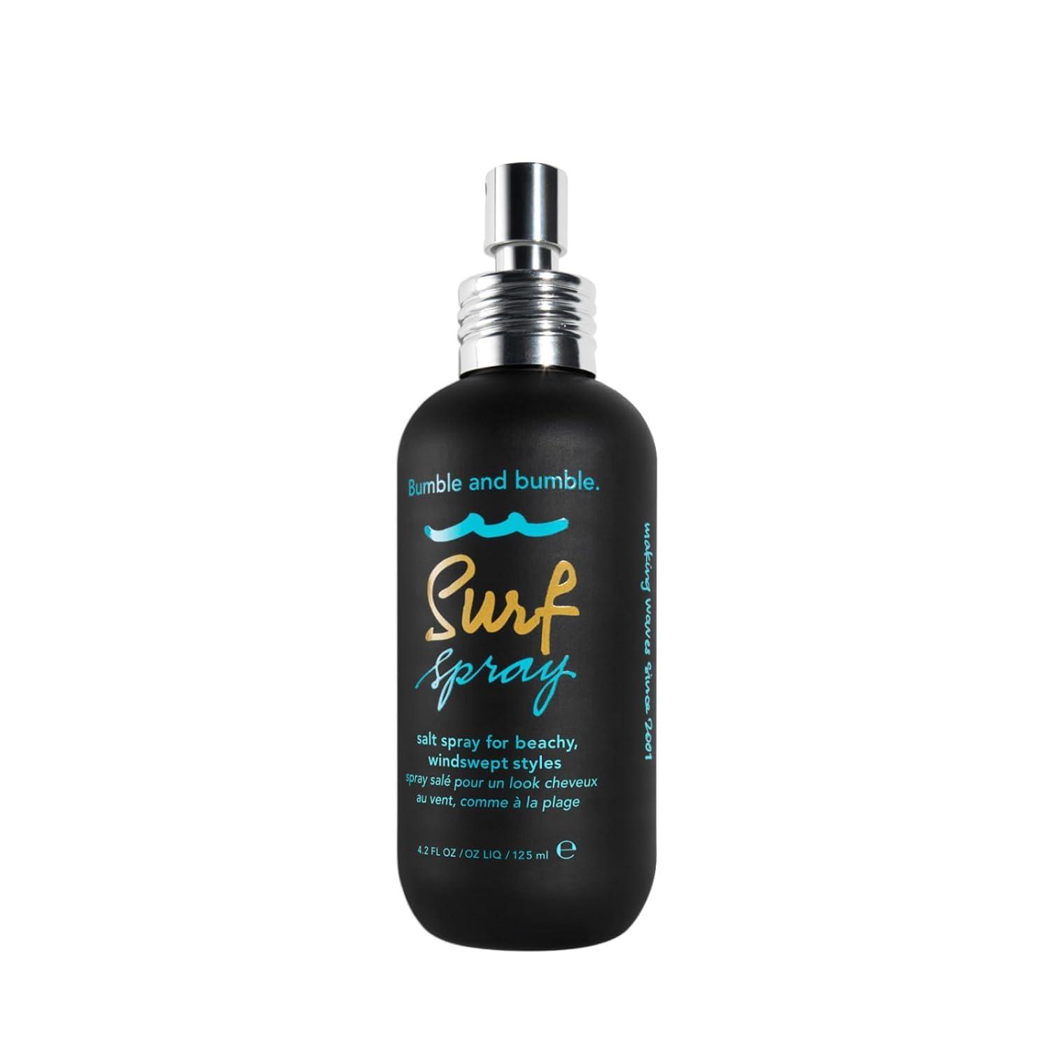 Bumble and bumble. Bumble and bumble Surf Sea Salt Spray | Volumizing | Adds Texture + Matte Finish, Wavy Straight, 4.2 fl. oz.