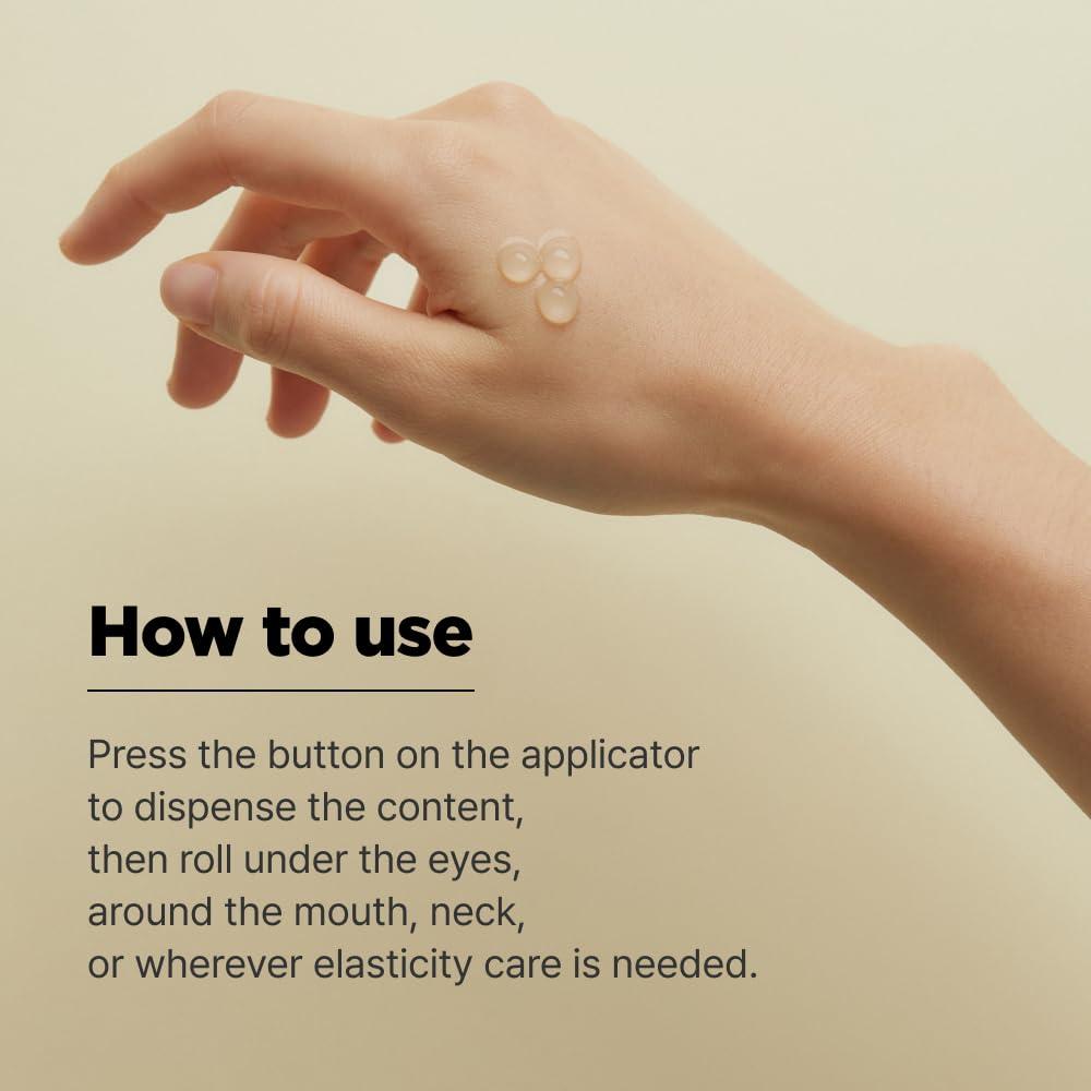 isoi ISOI Intensive Lifting Ampoule Stick 15ml (0.5 fl.oz) | Anti-Aging Wrinkle with Gua Sha Roller | Tighten and Rejuvenate Fine Lines with Bulgarian Rose Oil | Korean Skin Care