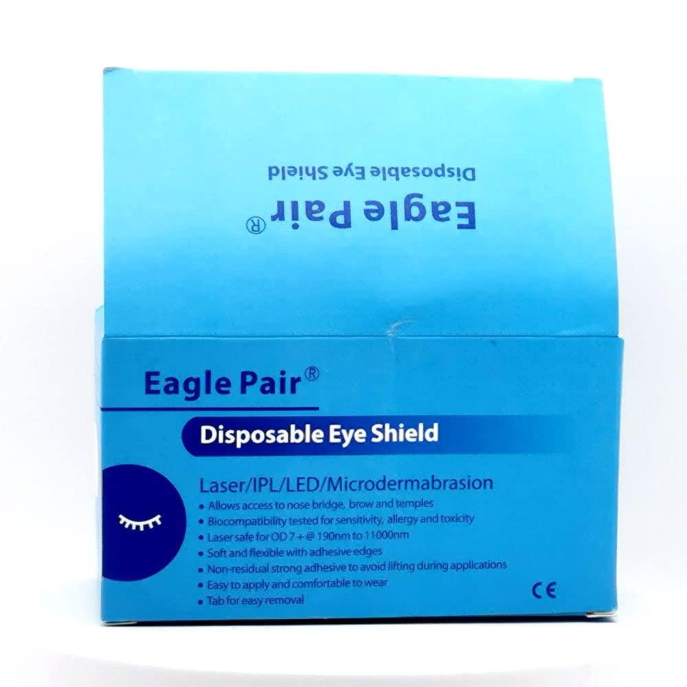 BEINME Disposable Beauty Laser Eye Shields IPL/LED/Microdermabrasion Guest Eye Protection Shield Pack of 10 pairs